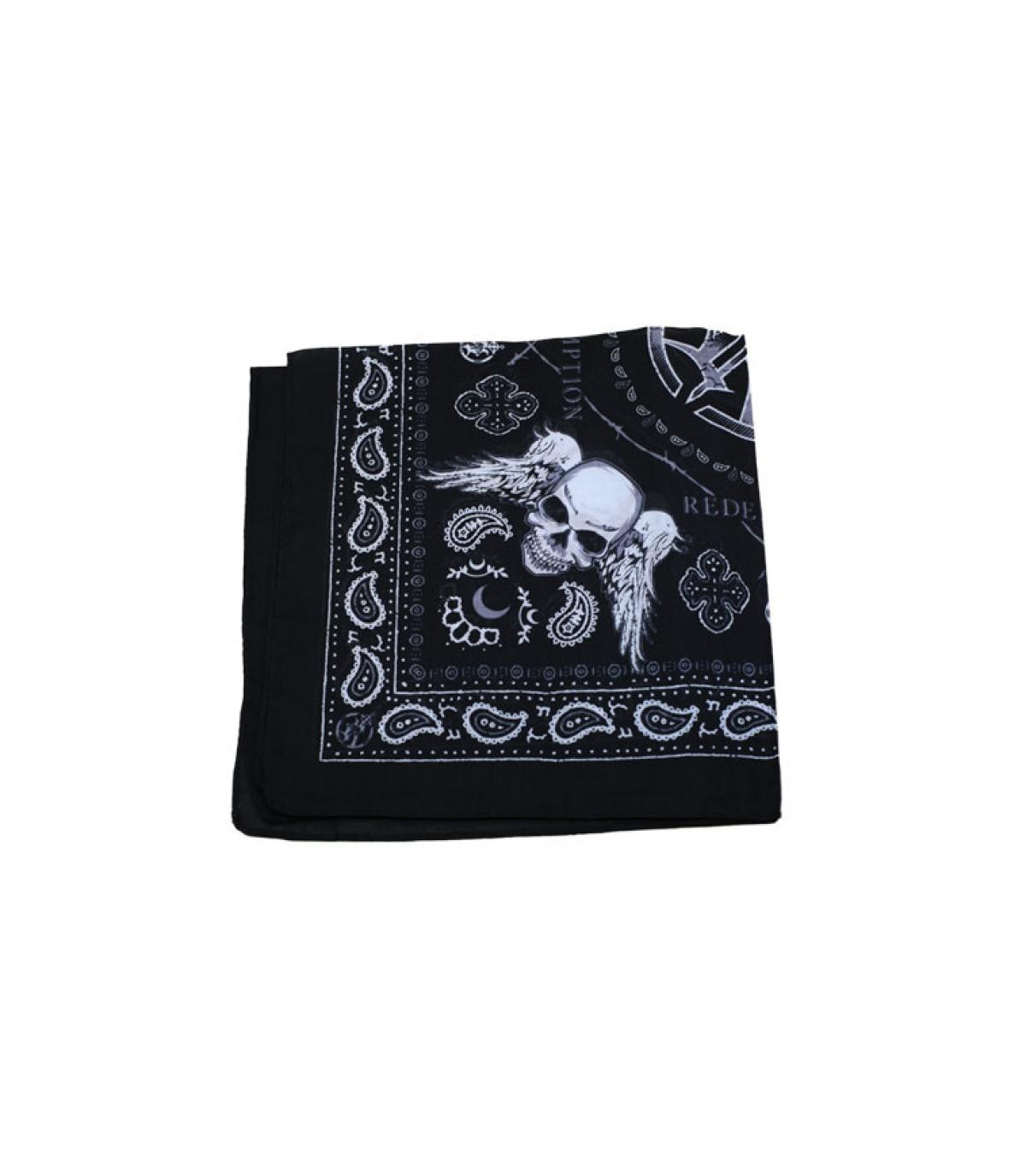 black bandana skull Bandana Skull Head